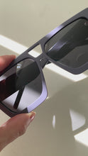 Load and play video in Gallery viewer, Miami Beach Gray Sunglasses
